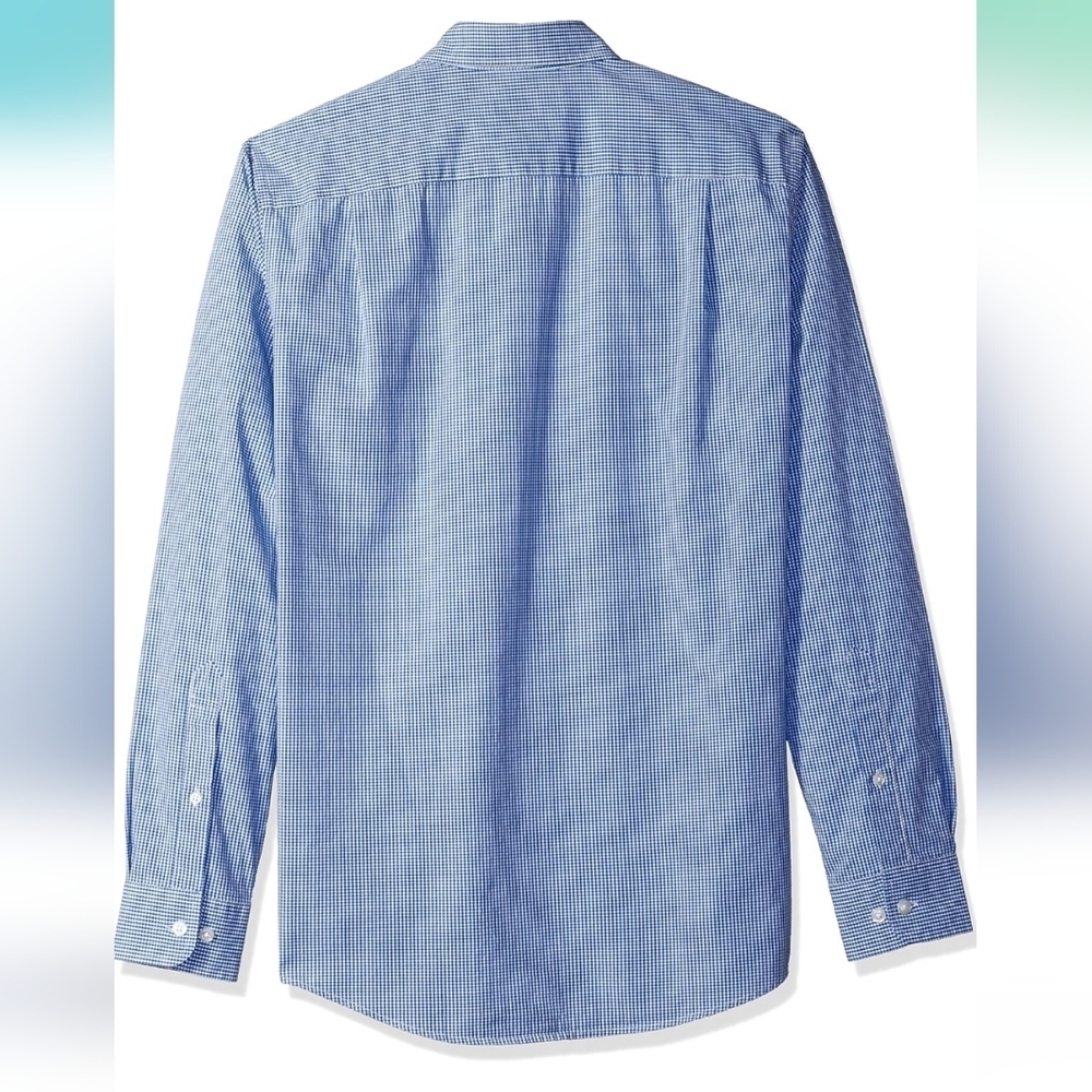 π©· 3/$15 Amazon Essentials Slim Fit Men's Long Sleeve Button Down Shirt - Picture 2 of 5